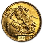 1911-1928-s Australia Gold Sovereign George V Bu