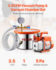 1 5 Gallon Vacuum Chamber 3 5cfm Single Stage Pump Degassing Chamber Kit