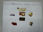 Teacher Educator School Education Lot Of 7 Enamel Metal  Hat Lapel Pins Brooch