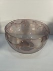Italian 1920s Art Deco Vittorio Zecchin Soffiato Murano Amethyst Glass Bowl