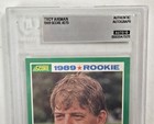 Troy Aikman 1989 Score Football Signed Rc Rookie Card 270 Beckett 10 Auto Cowboy