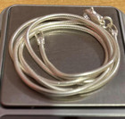 999 Silver Chain 22 Inch Length Approx And 14 Gram Weight Approx