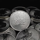 2025 Canadian Maple 1oz  999 Silver Bullion Coin In Direct-fit Capsule    