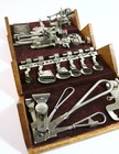 Complete Antique 1889 Singer Style 11 Sewing Machine Oak Puzzle Box     Refinished
