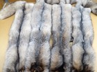Tanned  1 2xl Crystal Fox Hide In Rug Form furs trapping taxidermy crafts