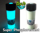 Glow-on Aqua Glow Paint For Gun Sights  Fishing Lures  4 6 Ml Vial  Bright