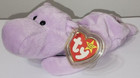 Ty Beanie Baby Happy The Hippopotamus Hippo  9 Inch  New Mwmts Plush Stuffed Toy