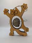 Wood Bird Feeder For Fat Balls Apples Garden Decor Outdoor Hanging Wildlife Feed