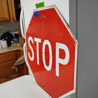 Stop Sign 30  Authentic Retired Street Traffic Road Sign Lot 12-503