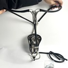 Male Adjustable Stainless Steel Chastity Belt Device Lock Invisible Pant Cage Sm