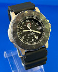 Luminox Navy Seals 3100 Mens Dive Watch  Ss Case  Military Dial  Swiss  Serviced