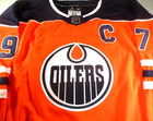 Connor Mcdavid   Autographed Edmonton Oilers Pro-style Hockey Jersey   Psa dna