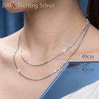 Silver Unique Jewelry Solid 925 Sterling Silver Chain Necklace