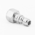 M22 14mm Female To 3 8  Quick Connect Swivel Plug Adapter For Pressure Washer