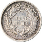 1872-p Seated Liberty Half Dime Great Deals From The Executive Coin Company