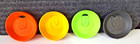 Tervis Tumbler 16oz Travel Lid With Slider Green Black Yellow Orange 4 Pack
