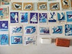 Vintage Big Set 100pcs Matchbox Labels  67 Ussr 1962 Revolution Sports Writ Rare