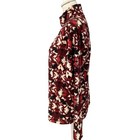 Eddie Bauer Quarter Zip Fleece Pullover Aztec Geometric Pattern Top M