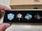 Beautiful Wyrmwood 7 Piece Dice Set  Never Used 