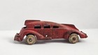Vintage 1930 s Hubley Futuristic Rocket Streamline Bus Red Vtg Rubber Wheels 