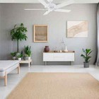 Farmington 52 In  Indoor Matte White Ceiling Fan