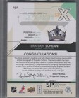 2010 11 Spx Jersey Autograph Rookie  518 799 Brayden Schenn Kings Flyers Blues