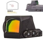 Sig Sauer Romeo-x 1x24mm Reflex Red Dot Sight  3 Moa Red Dot
