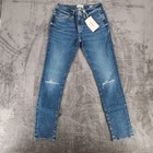 Frame L homme Slim Jeans Mens 30 Blue Mid Rise Slim Fit Stretch Denim Nwt