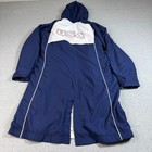 Team Usa Speedo Swim Parka Jacket Mens Large Blue Hood European Forces Champion