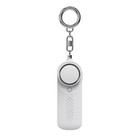 Personal Safe Alarm Caribiner Led Light 130db Emergency Women Self Defense White