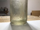 Vintage Clear Straight Sided Coca-cola Soda Bottle Rome  Ga 
