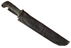 Vtg 24  Survival Hunting Jungle Machete Knife Sheath 18  Fixed Blade 5 5  Handle