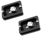  2 Packs  50mm Arca Swiss Plate  50 Mm Qr Plate  Quick Release Plate  Small A   