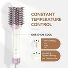 2-in-1 Blow Dryer Brush   Hair Straightener  Ionic   Ceramic Thermal Brush With 