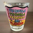 Vintage Set Of 6 European Souvenir Shot Glasses Whimsical Whiskey Shot Glass