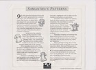 American Girl Doll Samantha Clothing Sewing Reprod  Pattern Oop Pleasant Company
