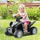 Children Ride Atv  Boys And Girls Bring Led Lights  black  