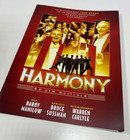 Harmony A New Musical Barry Manilow Broadway Program Book Official Originalnew  