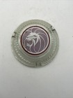 Mgm Grand Hotel Casino Vintage Glass Ashtray 4 5  Clear Leo Lion Logo Las Vegas