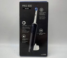 Oral-b Pro 500 Rechargeable Electric Toothbrush Black 3248   Sealed   Free Ship