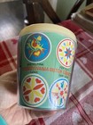 Vintage Pennsylvania Dutch Country Souvenir Cup Hex Signs Distelfink Fertility