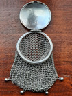 Sterling Silver Howard Sterling Co  Chainmail Coin Purse