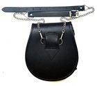 Premium Leather Sporran Chain Strap - Made In Scotland