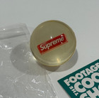 2018 Fw18 Supreme Box Logo Rubber Bouncy Ball Clear Red Season Gift