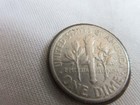 1949 Lincoln Penny  Silver Dime Reverse Side  Magic  Magician Coin