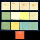  st  Kitts-nevis  1920-22 Kgv   d-  1 Sg 24-36 Mh Hr Vf Cv   350 Ca3151