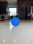 Vintage Fisher Price - Toy Cash Register Coin - Blue 25 Cents - Replacement 