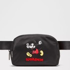 Disney Everywhere Belt Fanny Pack Black Mickey In Motion Graphic Bag With Tags
