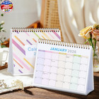 2026 Standing Desk Calendar     Fzd 8 w X 6 h  Colored  jan 2026 - June 2027  