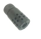  308   300 Blackout 5 8x24 Thread Mini Slip Over Muzzle Brake Anodized Black